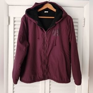 PINK Victoria's Secret Maroon Utility Jacket